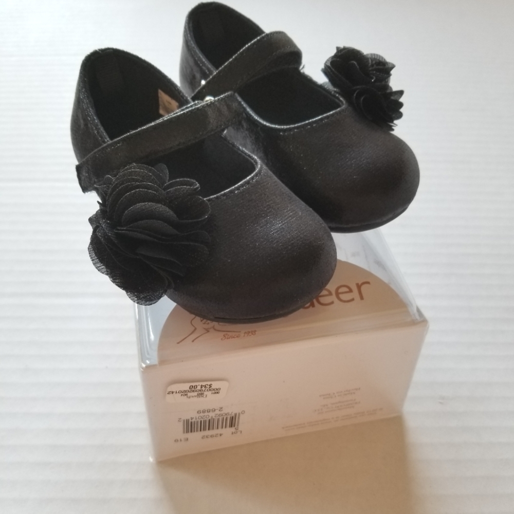 COPY - Babydeer infant girl shoes Black 5